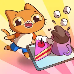 Взломанная Simba Cafe  [МОД Бесконечные монеты] - стабильная версия apk на Андроид