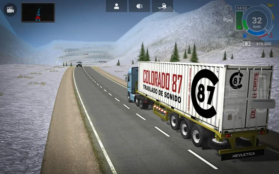 Grand Truck Simulator 2 (Гранд Трак Симулятор 2)  [МОД Menu] Screenshot 4