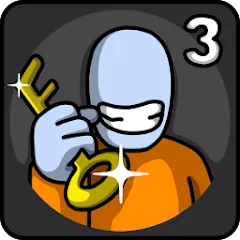 Взлом One Level 3 Stickman Jailbreak (Один Уровень 3)  [МОД Unlimited Money] - последняя версия apk на Андроид