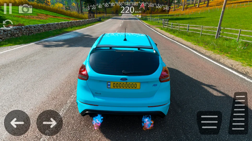 Drive Ford Focus RS Simulator (Драйв Форд Фокус РС Симулятор)  [МОД Бесконечные деньги] Screenshot 1