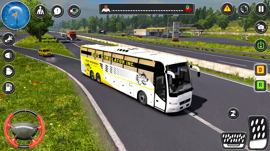 City Coach Bus City Bus Games  [МОД Unlimited Money] Screenshot 1