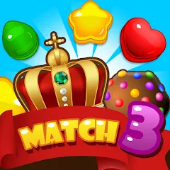 Скачать взлом Royal Match King (Роял Матч Кинг)  [МОД Меню] - стабильная версия apk на Андроид