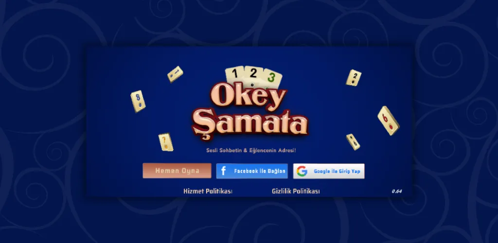 Okey Şamata - Sesli Sohbet  [МОД Меню] Screenshot 1