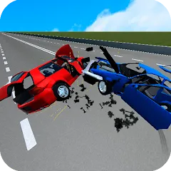 Взломанная Car Crash Simulator: Accident (Кар Симулятор Столкновений)  [МОД Меню] - стабильная версия apk на Андроид