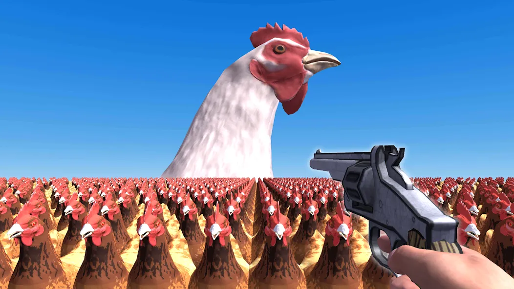 Cluck Shot: Chicken War FPS (Клак Шот)  [МОД Меню] Screenshot 1