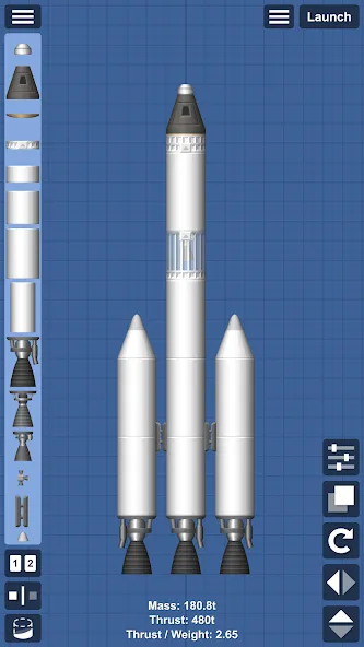 Spaceflight Simulator (Спейсфлайт Симулятор)  [МОД Menu] Screenshot 1