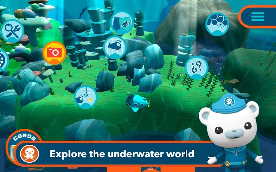 Octonauts and the Whale Shark  [МОД Бесконечные деньги] Screenshot 1