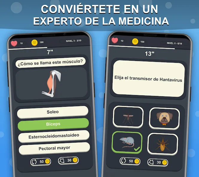 Doctor Trivia - Quiz Medicina (Доктор Тривия)  [МОД Mega Pack] Screenshot 1