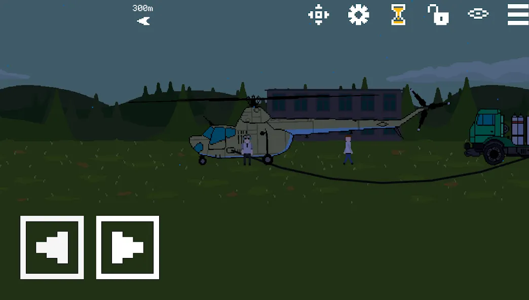 Pixel Helicopter Simulator (Пиксельный симулятор вертолета)  [МОД Menu] Screenshot 5