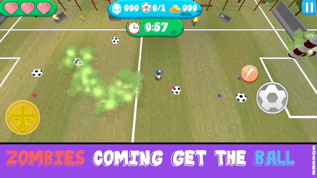 Soccer Apocalypse Survival (Соккер Апокалипсис Сурвивал)  [МОД Много денег] Screenshot 3