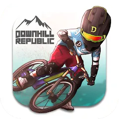 Взломанная Downhill Republic (Даунхилл Республик)  [МОД Бесконечные деньги] - полная версия apk на Андроид