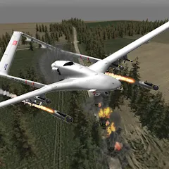 Скачать взломанную Drone Strike Military War 3D (Дрон Удар Военная Война 3D)  [МОД Все открыто] - стабильная версия apk на Андроид