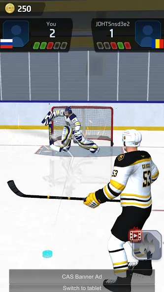 Hockey Game Stars 3D (Хоккей Гейм Старс 3D)  [МОД Много монет] Screenshot 5