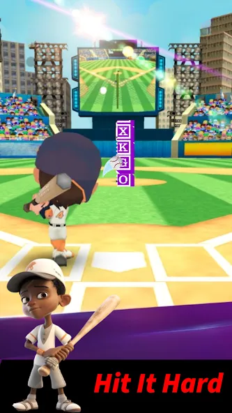 Baseball Letter Strike Homerun  [МОД Бесконечные монеты] Screenshot 2