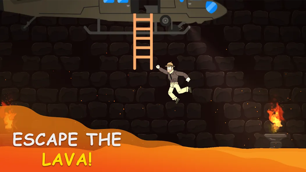 Volcano Escape (Вулканическое бегство)  [МОД Бесконечные деньги] Screenshot 2