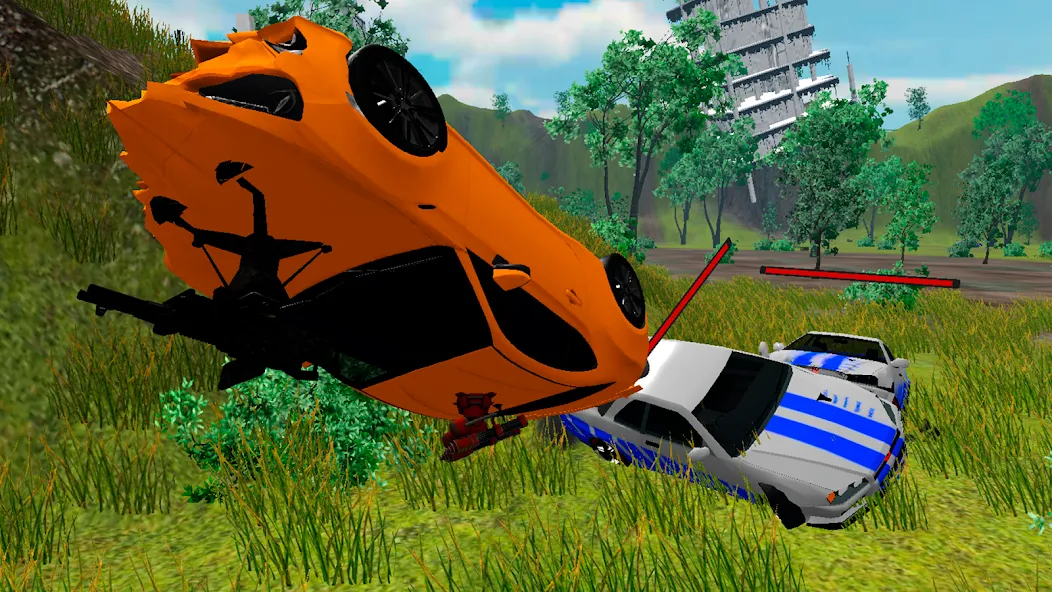 Car Crash Arena Simulator 3D  [МОД Menu] Screenshot 1