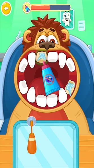 Children's doctor : dentist  [МОД Unlimited Money] Screenshot 5