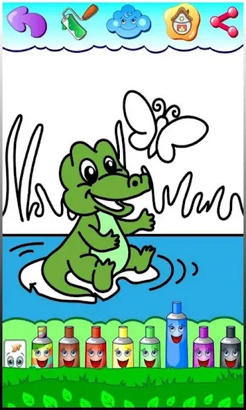 Coloring pages  [МОД Бесконечные монеты] Screenshot 4