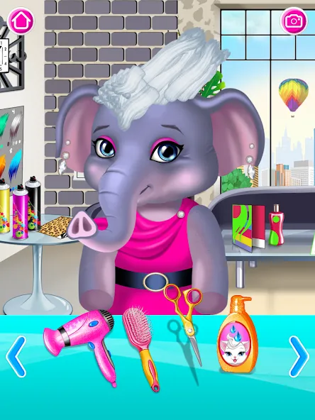 Beauty salon: hair salon  [МОД Mega Pack] Screenshot 5