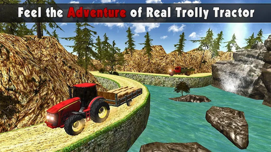 Rural Farming - Tractor games  [МОД Бесконечные монеты] Screenshot 1