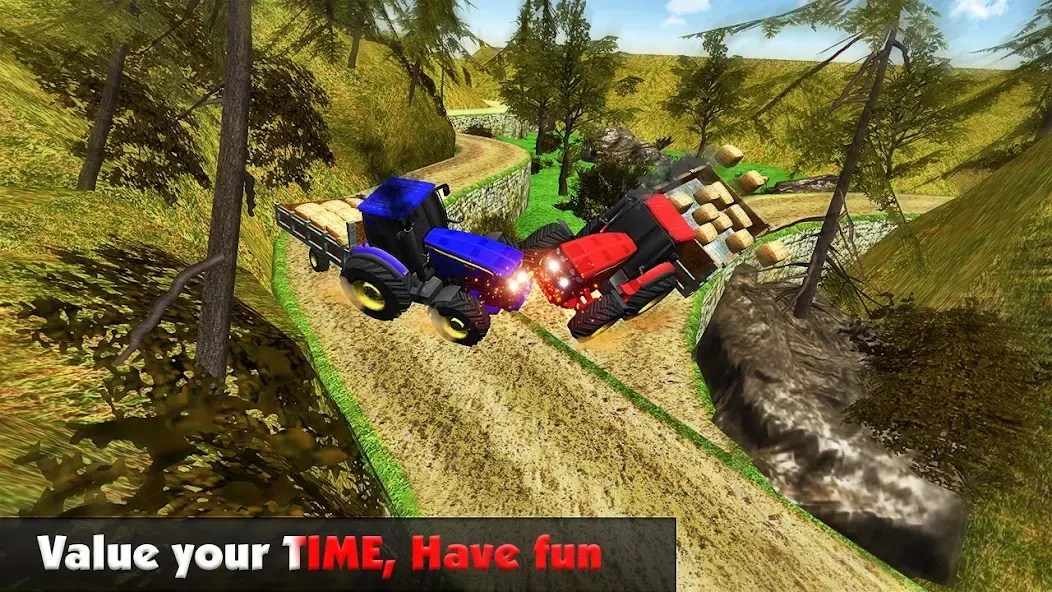 Rural Farming - Tractor games  [МОД Бесконечные монеты] Screenshot 4