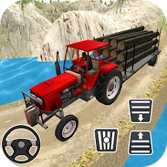 Скачать взлом Rural Farming - Tractor games  [МОД Бесконечные монеты] - полная версия apk на Андроид