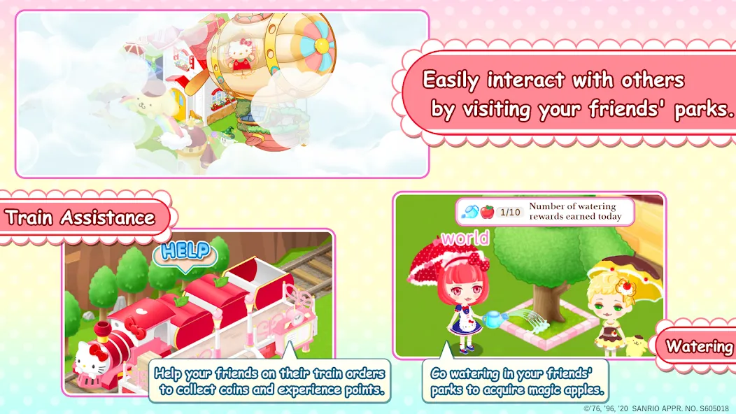 HelloKittyWorld2 Sanrio Kawaii (ХеллоуКиттиВорлд2 Санрио Каваии)  [МОД Unlimited Money] Screenshot 5