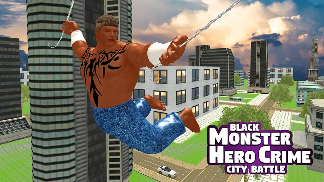 Black Monster Hero City Battle  [МОД Все открыто] Screenshot 4