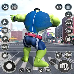 Скачать взломанную Black Monster Hero City Battle  [МОД Все открыто] - полная версия apk на Андроид