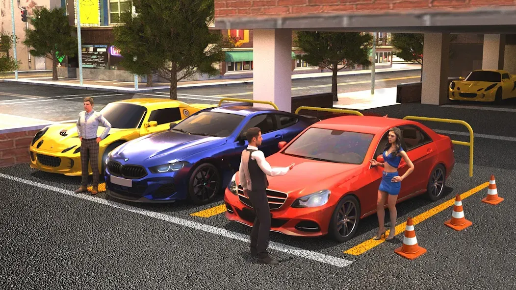 Luxury Car Parking Games  [МОД Menu] Screenshot 2