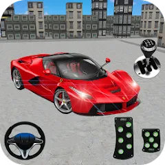 Скачать взломанную Luxury Car Parking Games  [МОД Menu] - стабильная версия apk на Андроид