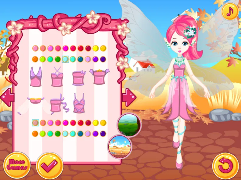 Fairy Dress Up - Girls Games  [МОД Бесконечные деньги] Screenshot 2