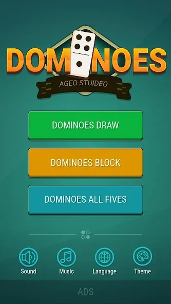 Dominoes  [МОД Menu] Screenshot 1