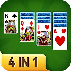 Взломанная Aged Solitaire Collection  [МОД Unlocked] - полная версия apk на Андроид