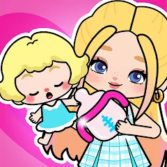 Взлом Aha World: Baby Care (Аха Ворлд)  [МОД Menu] - стабильная версия apk на Андроид