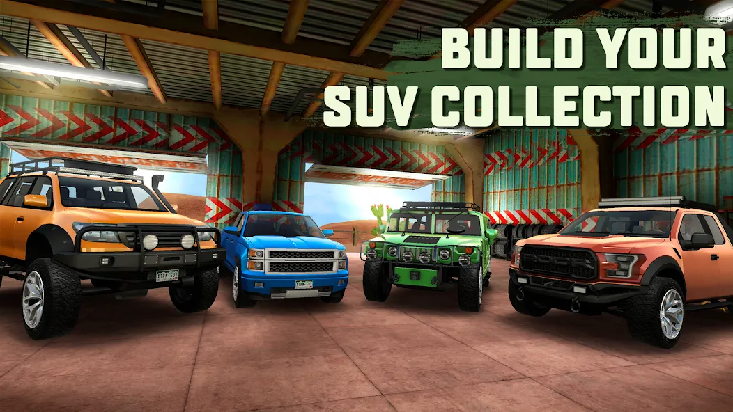 Extreme SUV Driving Simulator (Экстримный симулятор вождения внедорожников)  [МОД Unlocked] Screenshot 4