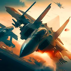 Скачать взлом Aircraft Strike: Jet Fighter  [МОД Бесконечные деньги] - стабильная версия apk на Андроид