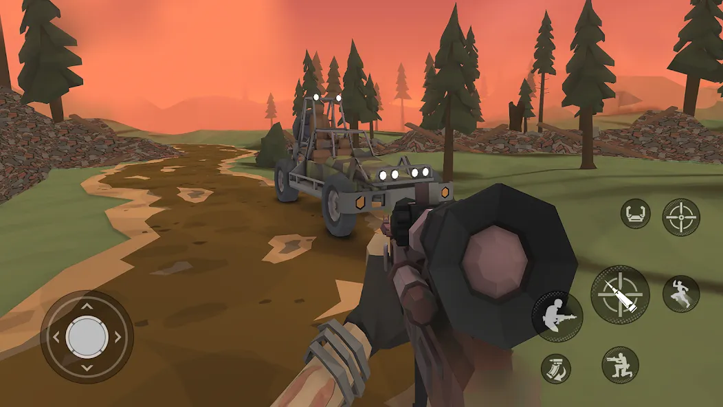 The Walking Zombie 2: Shooter (Зе Волкинг Зомби 2)  [МОД Бесконечные монеты] Screenshot 3