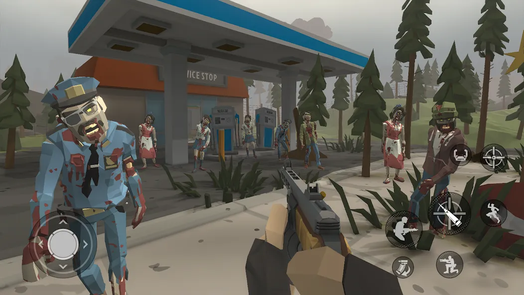 The Walking Zombie 2: Shooter (Зе Волкинг Зомби 2)  [МОД Бесконечные монеты] Screenshot 5