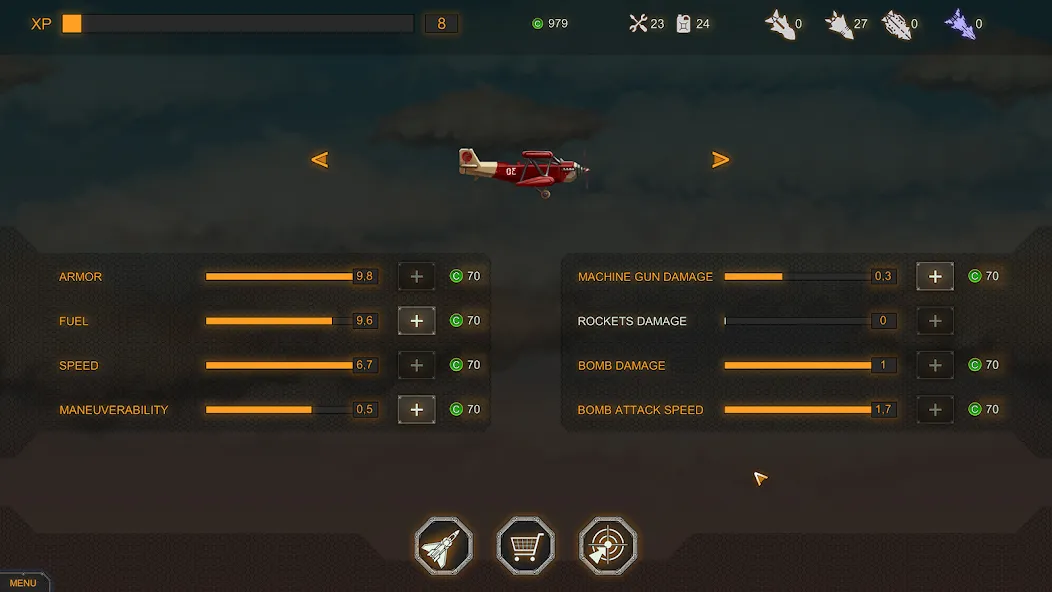 Aircraft Evolution (Эволюция воздушных судов)  [МОД Menu] Screenshot 3