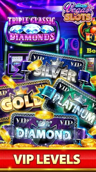 VEGAS Slots by Alisa – Free Fu (Вегас Слоты от Алисы)  [МОД Много денег] Screenshot 4