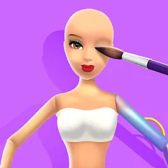 Взлом Doll Makeover - DIY 3D Dolly  [МОД Меню] - полная версия apk на Андроид