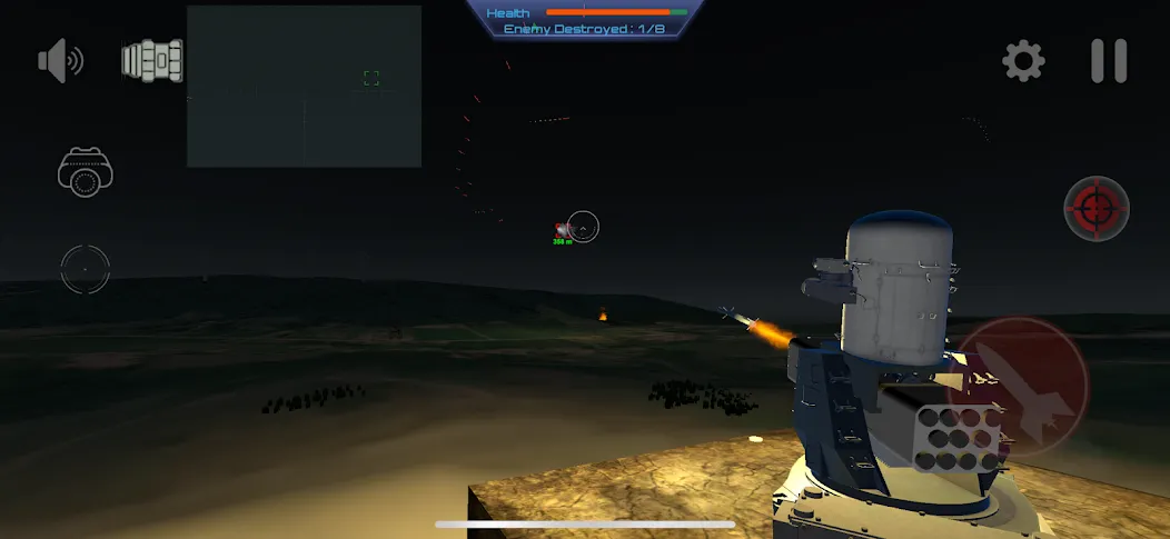 C-RAM Simulator: Air defense  [МОД Menu] Screenshot 2