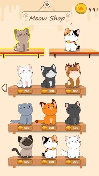 Duet Cats: Cute Cat Music (Дуэт Кэтс)  [МОД Много денег] Screenshot 1