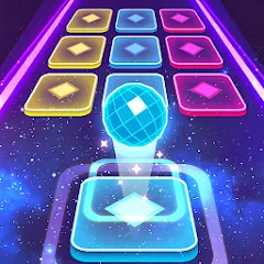 Взломанная Color Hop 3D - Music Game (Цветной Хоп 3D)  [МОД Menu] - стабильная версия apk на Андроид