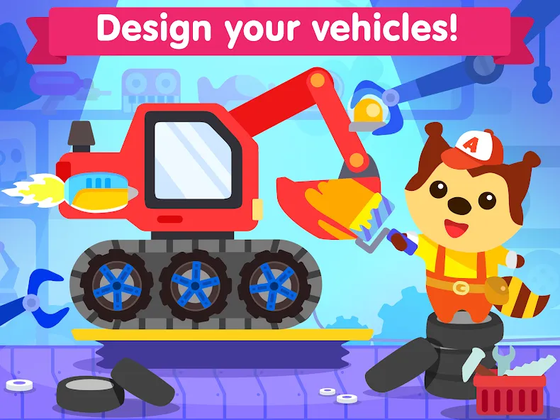 Car games for toddlers & kids  [МОД Много денег] Screenshot 4