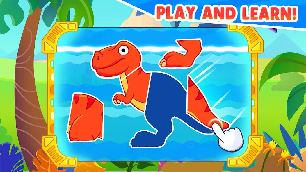 Dinosaur games for toddlers  [МОД Бесконечные монеты] Screenshot 2