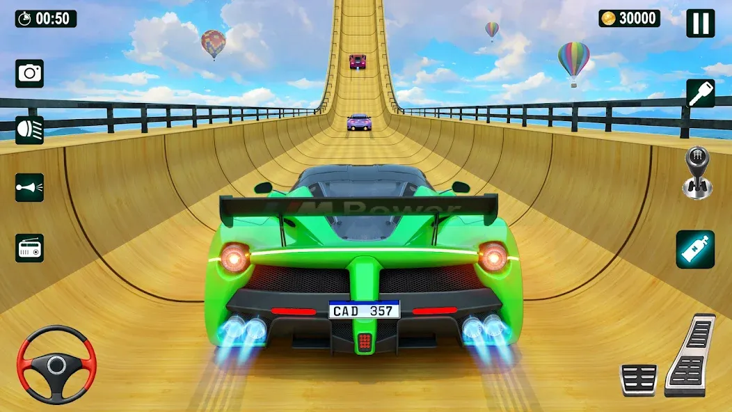 GT Car Stunt 3D: Ramp Car Game  [МОД Menu] Screenshot 1