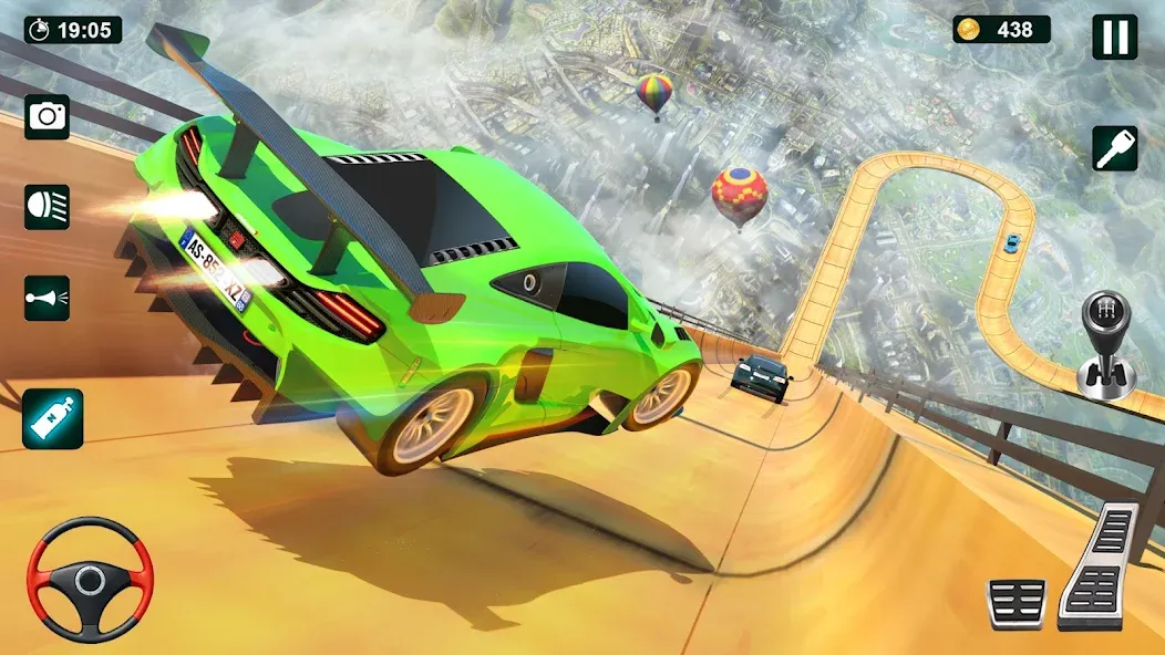 GT Car Stunt 3D: Ramp Car Game  [МОД Menu] Screenshot 5