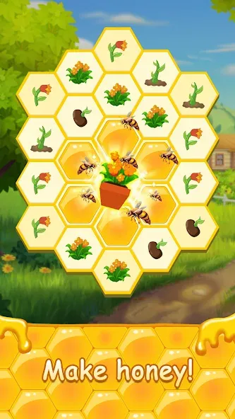 Honey Bottles - merge puzzle (Хани Ботлс)  [МОД Menu] Screenshot 3